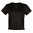 Lyhyt T-paita aikuiset, musta